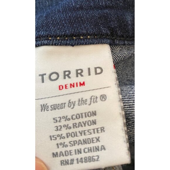 Torrid Denim Womens Jeans 16R Medium Wash - Picture 4 of 10